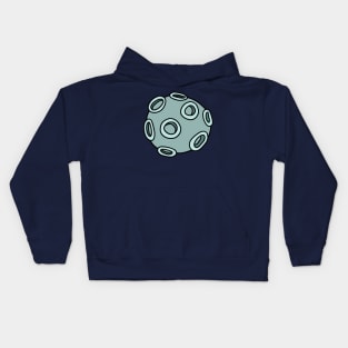 Cratered Planet Kids Hoodie